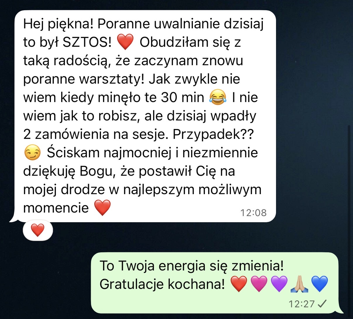 Opinia uczestniczki 1
