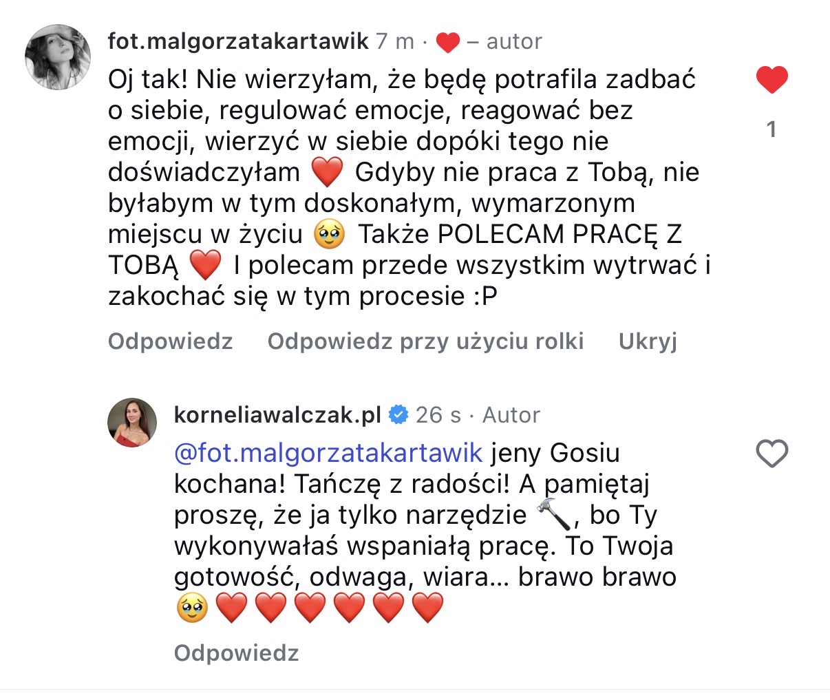Opinia uczestniczki 5